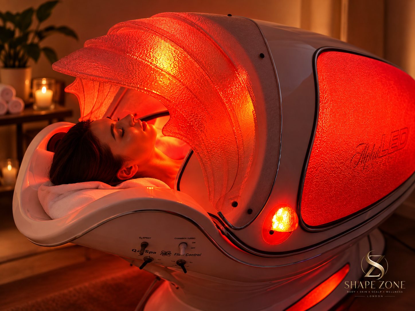 Relaxing LED wellness treatment in London SW8